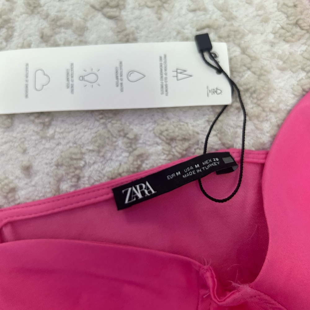 Zara Vibrant Pink Dress
